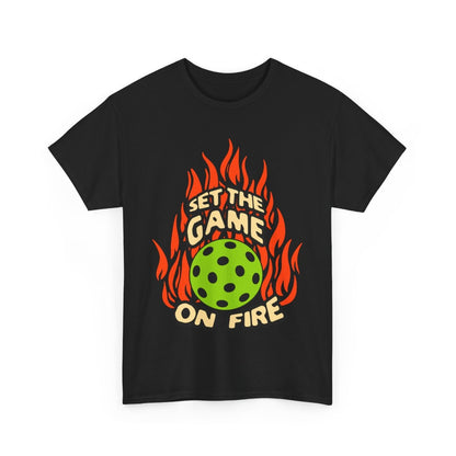 ON FIRE - Pickleball (Basic Tee)