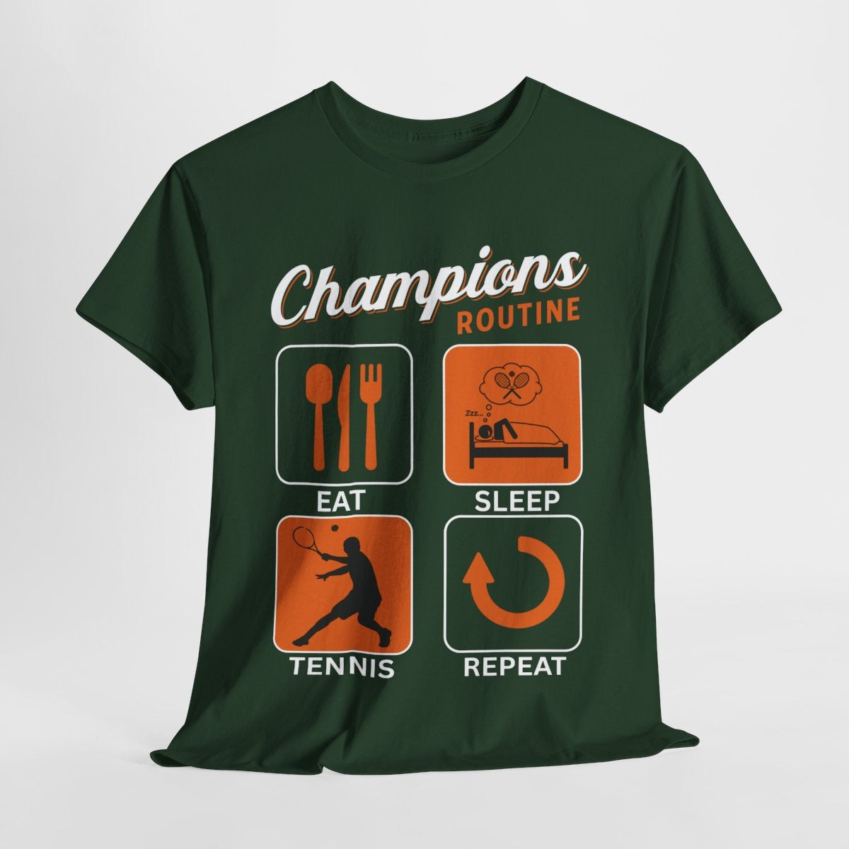CHAMPIONS ROUTINE - Tennis Basic Tee