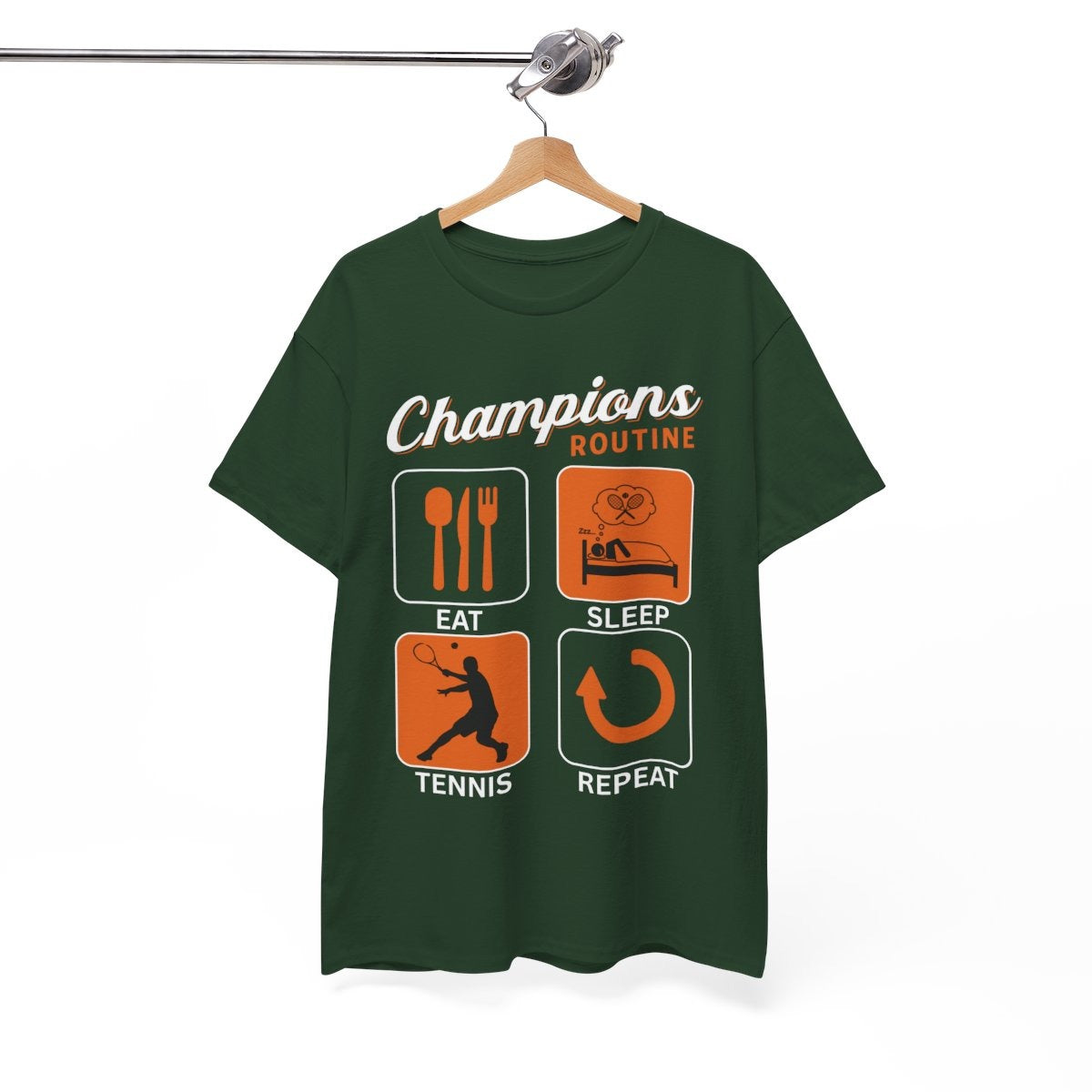 CHAMPIONS ROUTINE - Tennis Basic Tee