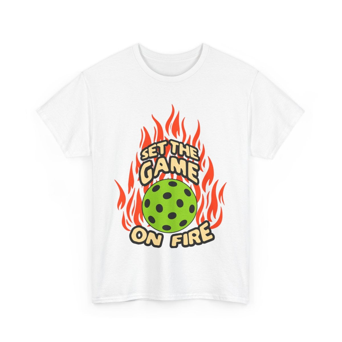 ON FIRE - Pickleball (Basic Tee)