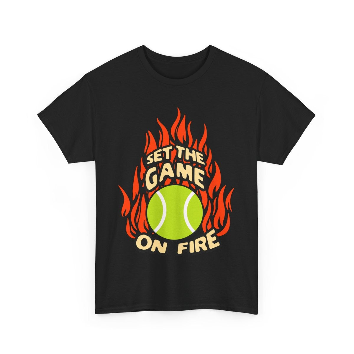 ON FIRE - Tennis (Kids Tee)