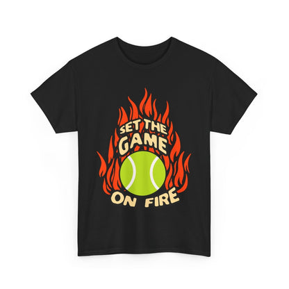 ON FIRE - Tennis (Kids Tee)