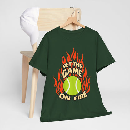 ON FIRE - Tennis Basic Tee