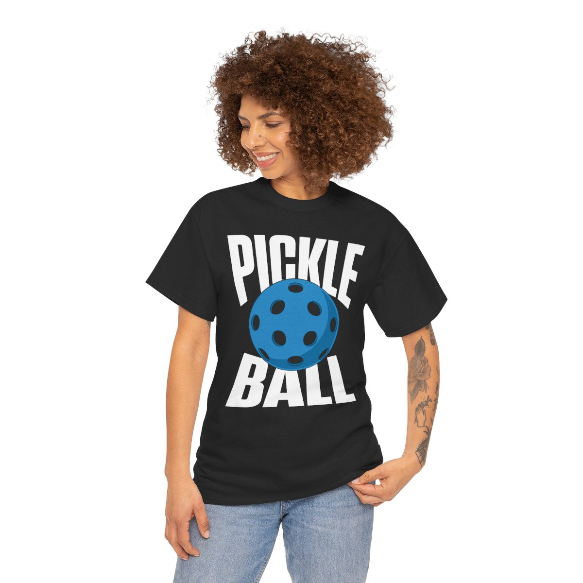 DOUBLE HIT - Pickleball (Basic Tee)