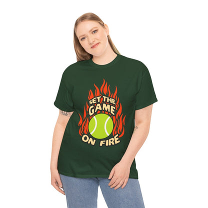 ON FIRE - Tennis Basic Tee