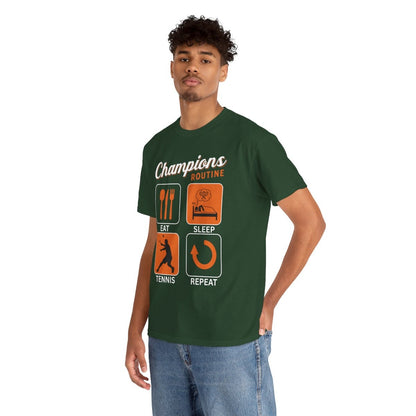 CHAMPIONS ROUTINE - Tennis Basic Tee
