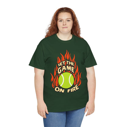 ON FIRE - Tennis Basic Tee