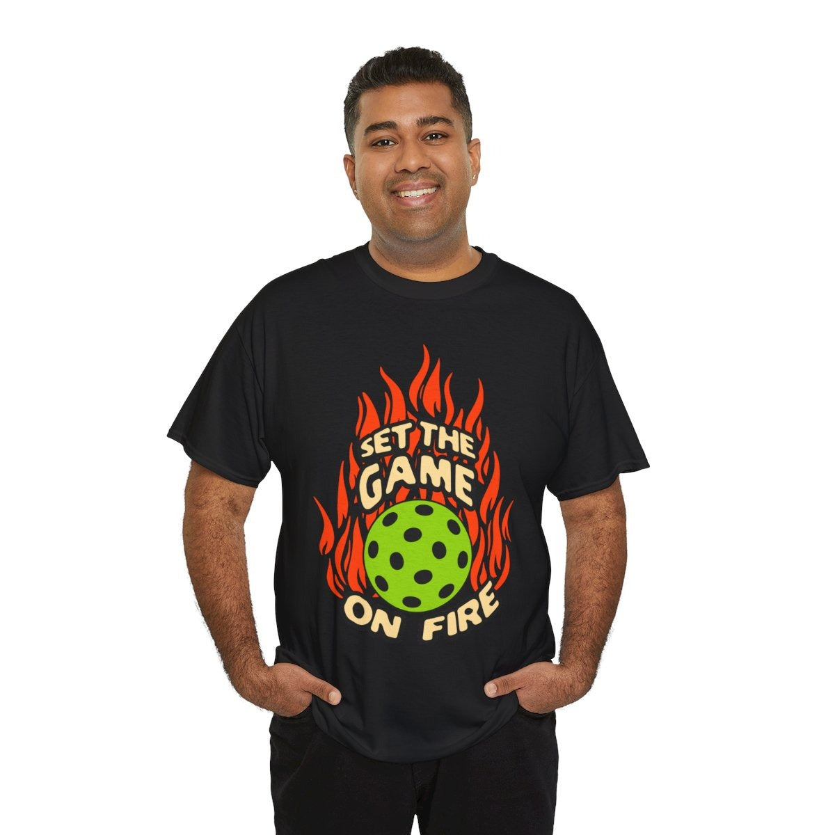 ON FIRE - Pickleball (Basic Tee)
