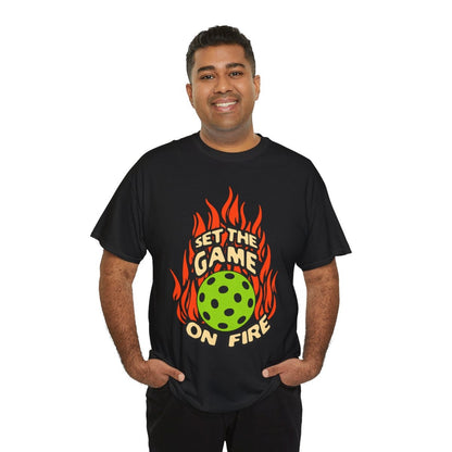 ON FIRE - Pickleball (Basic Tee)