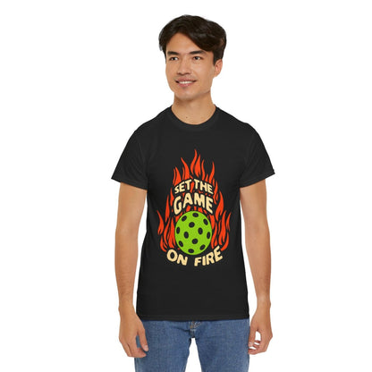 ON FIRE - Pickleball (Basic Tee)