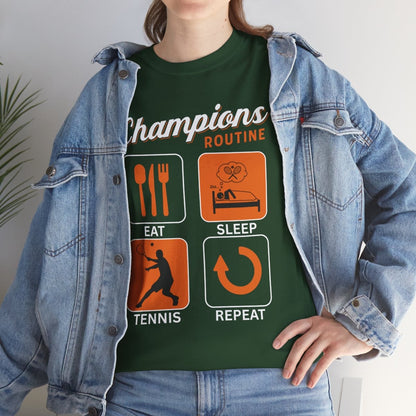 CHAMPIONS ROUTINE - Tennis Basic Tee