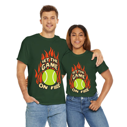 ON FIRE - Tennis Basic Tee