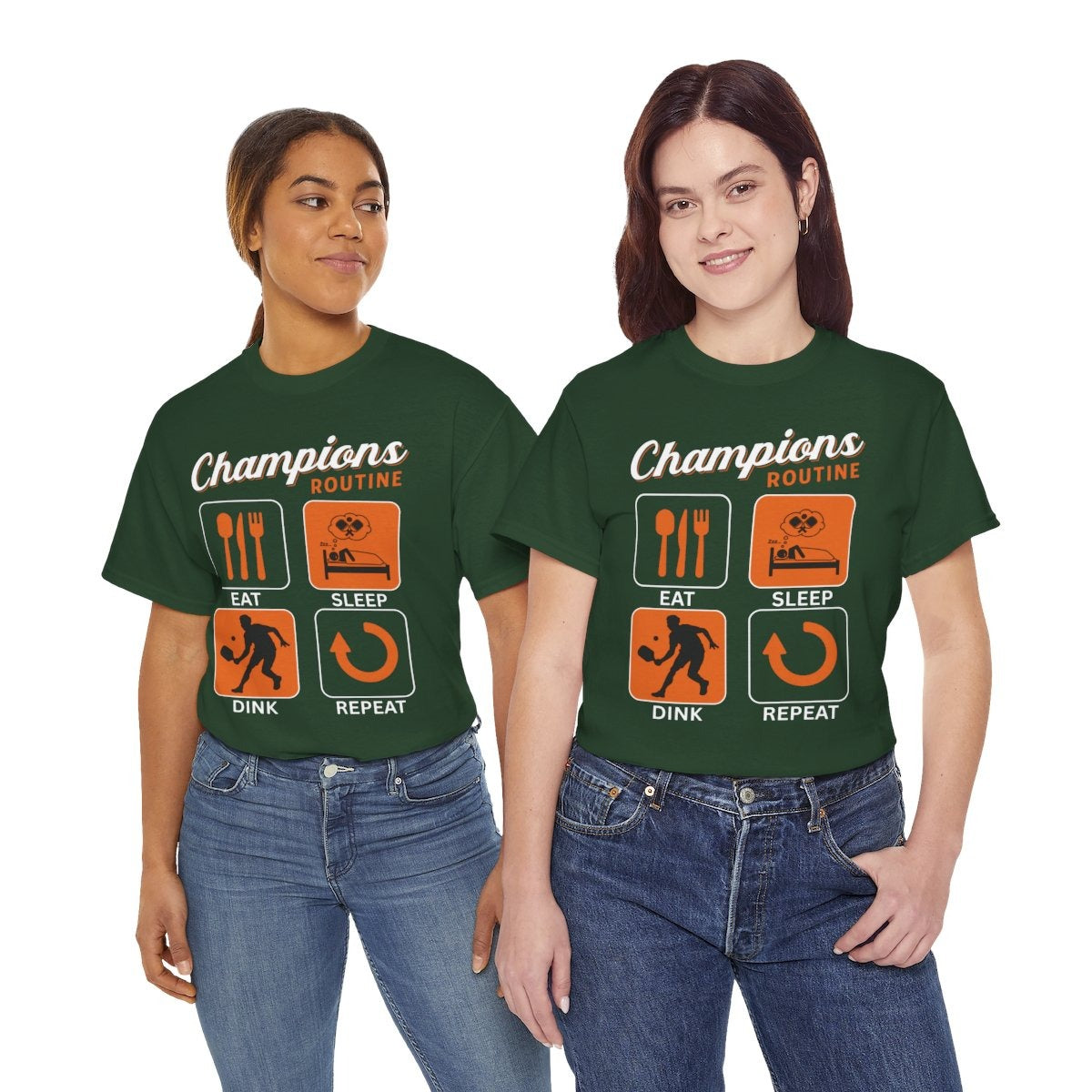 CHAMPIONS ROUTINE - Pickleball (Basic Tee)