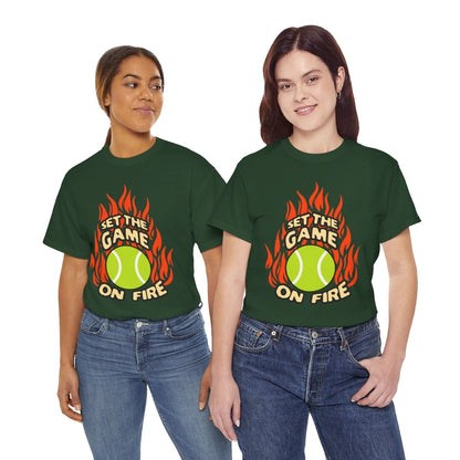 ON FIRE - Tennis Basic Tee
