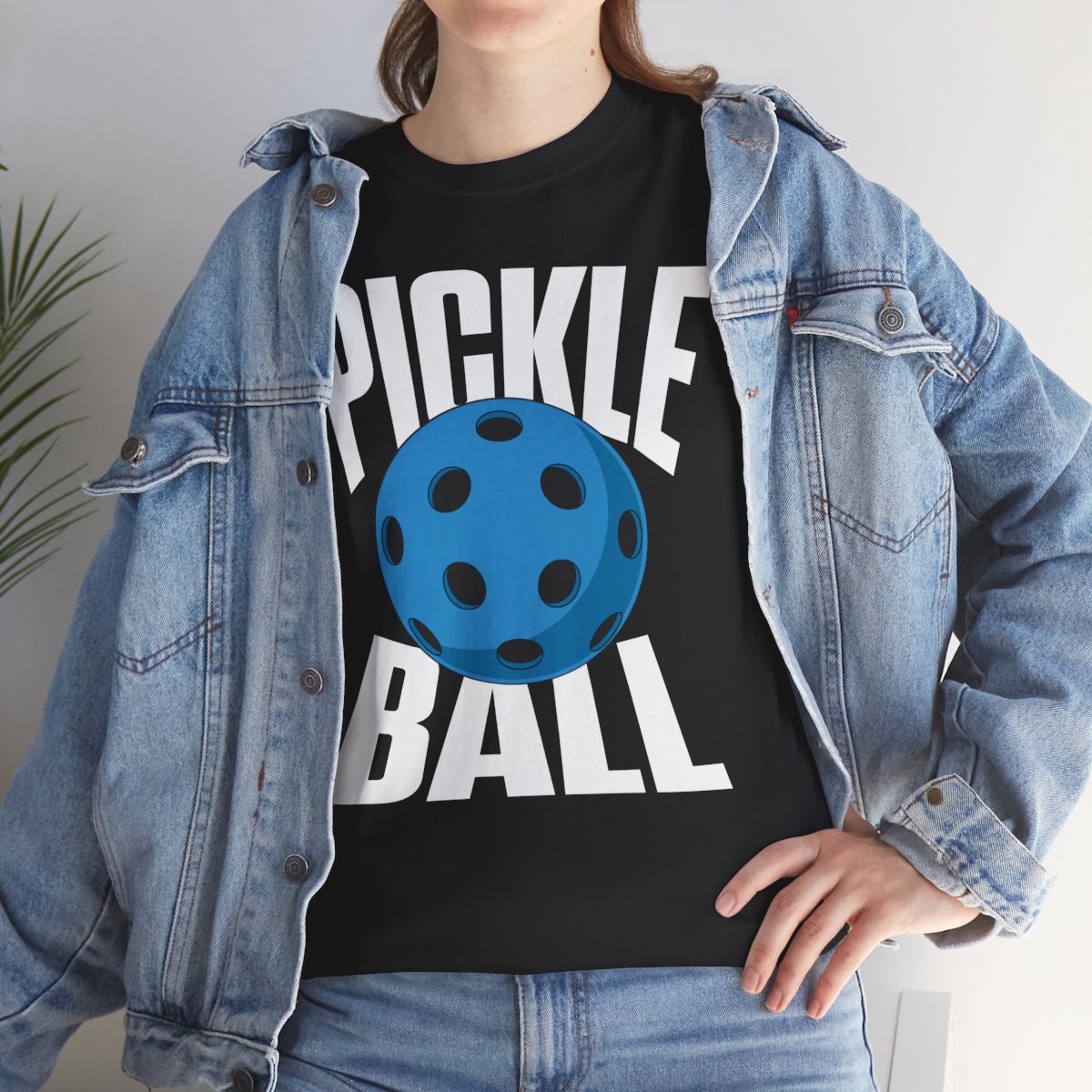 DOUBLE HIT - Pickleball (Basic Tee)