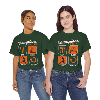 CHAMPIONS ROUTINE - Tennis Basic Tee