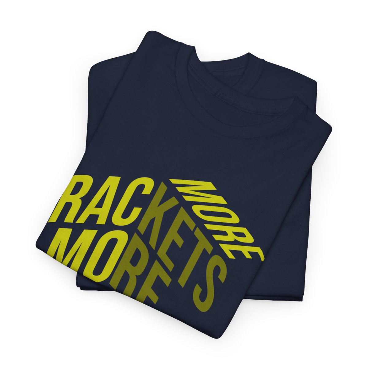MORE RACKETS - Tennis Basic Tee