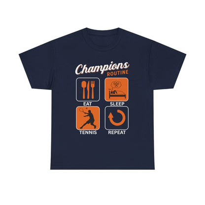 CHAMPIONS ROUTINE - Tennis Basic Tee
