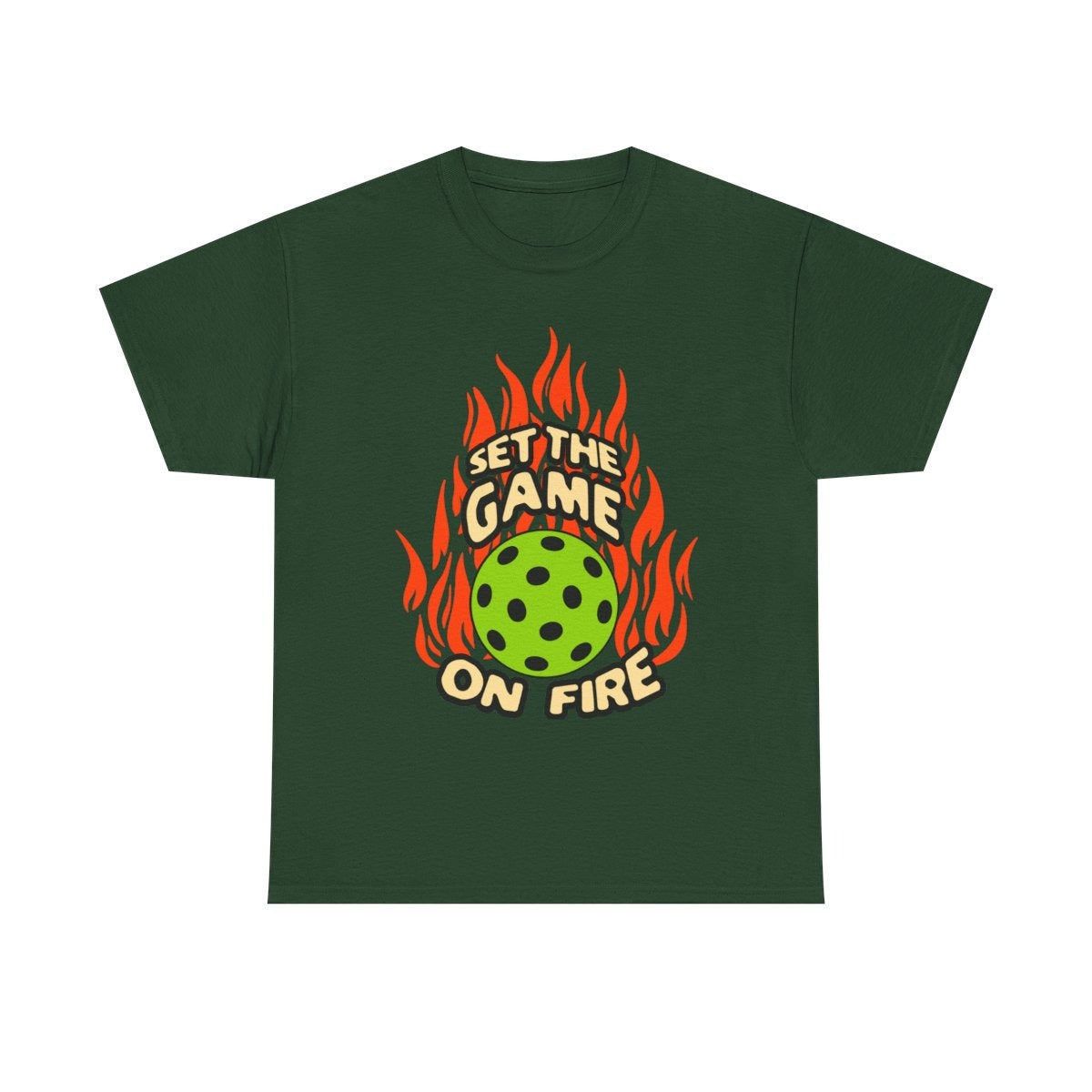 ON FIRE - Pickleball (Basic Tee)