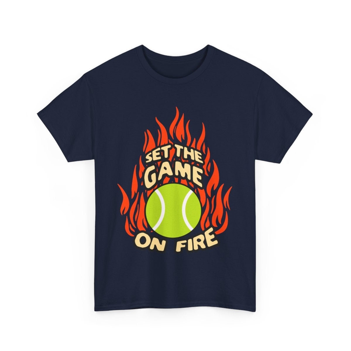 ON FIRE - Tennis Basic Tee
