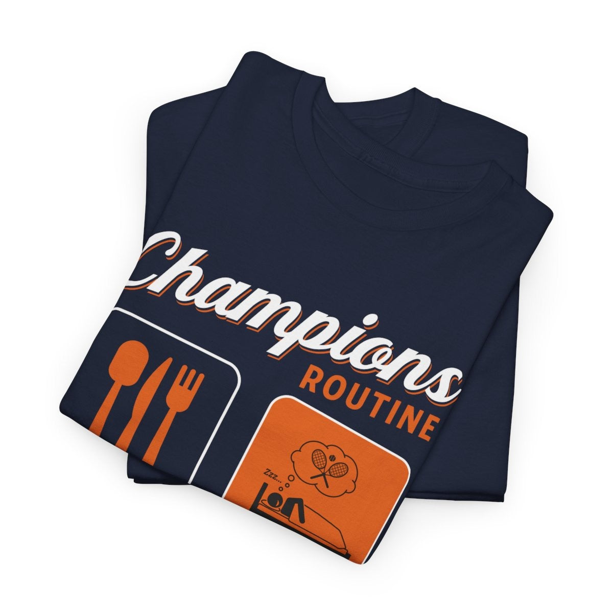 CHAMPIONS ROUTINE - Tennis Basic Tee