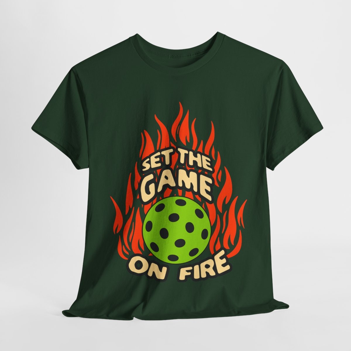 ON FIRE - Pickleball (Basic Tee)
