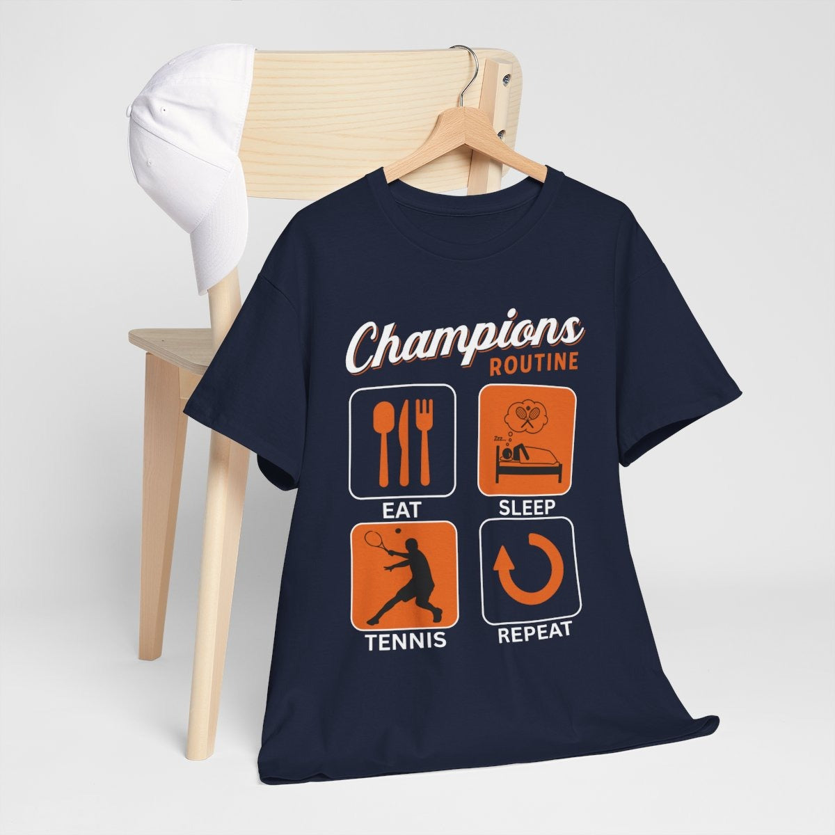 CHAMPIONS ROUTINE - Tennis Basic Tee