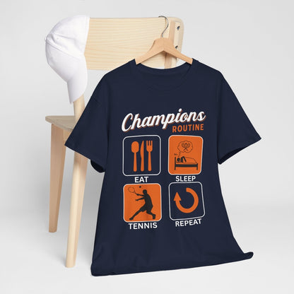 CHAMPIONS ROUTINE - Tennis Basic Tee