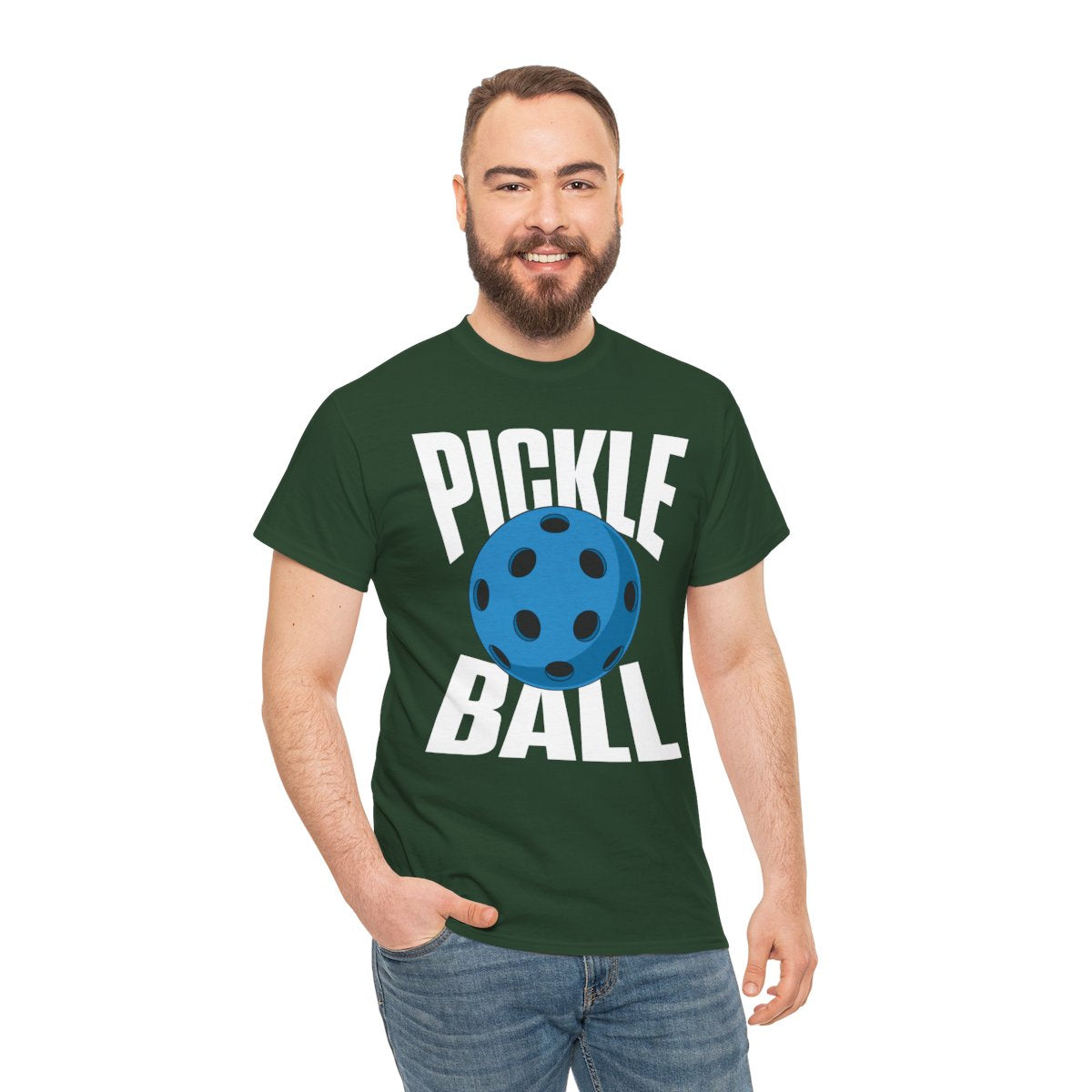 DOUBLE HIT - Pickleball (Basic Tee)
