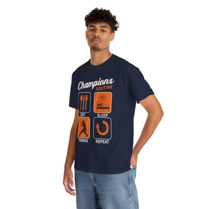 CHAMPIONS ROUTINE - Tennis Basic Tee