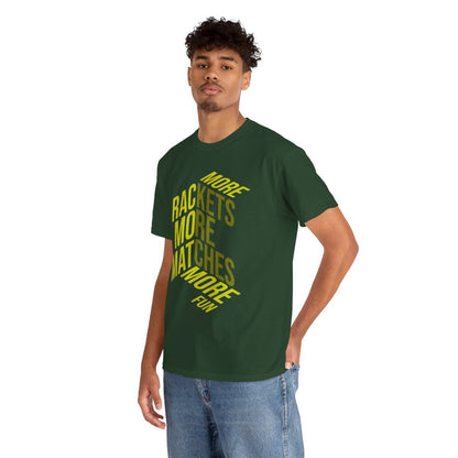 MORE RACKETS - Pickleball (Basic Tee)