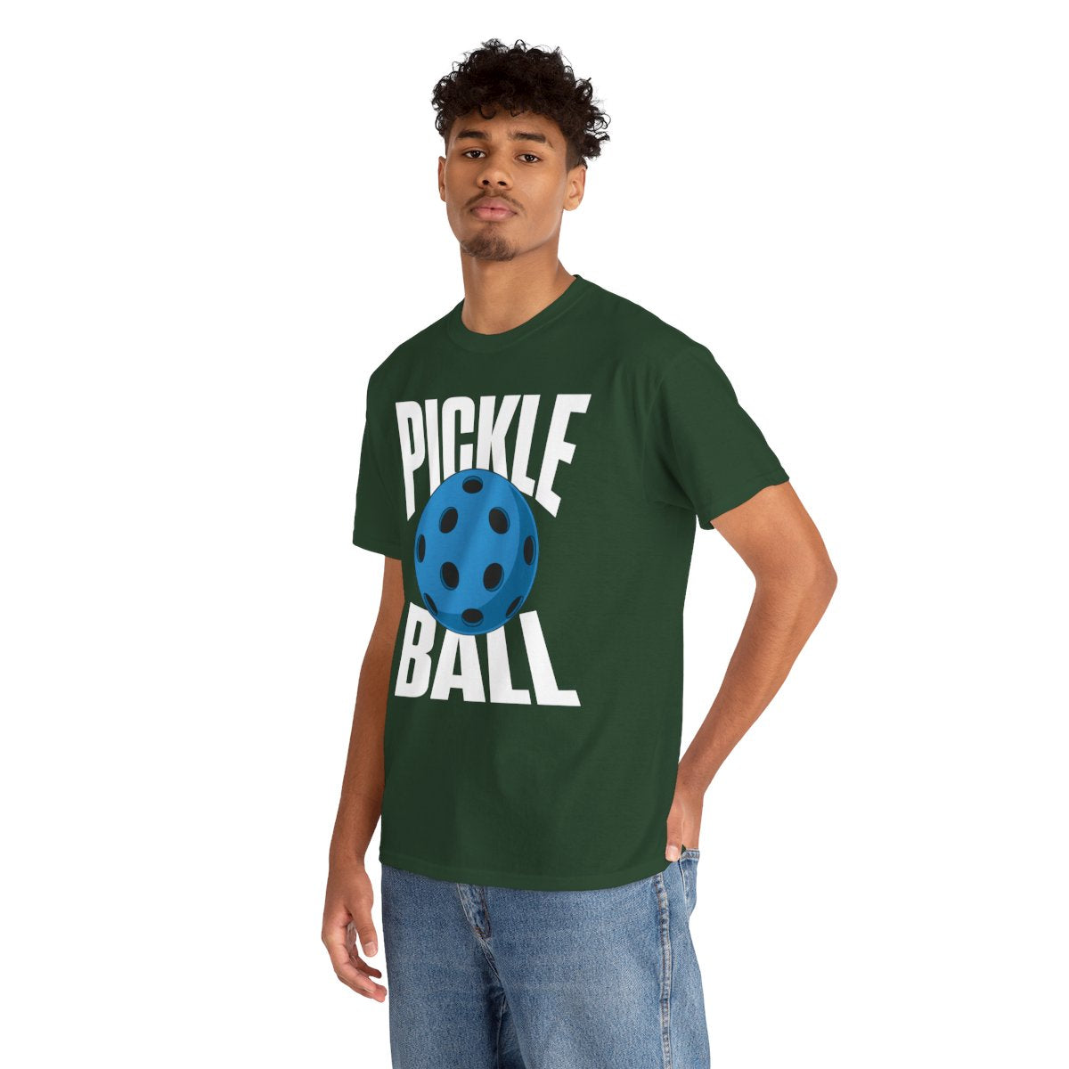 DOUBLE HIT - Pickleball (Basic Tee)