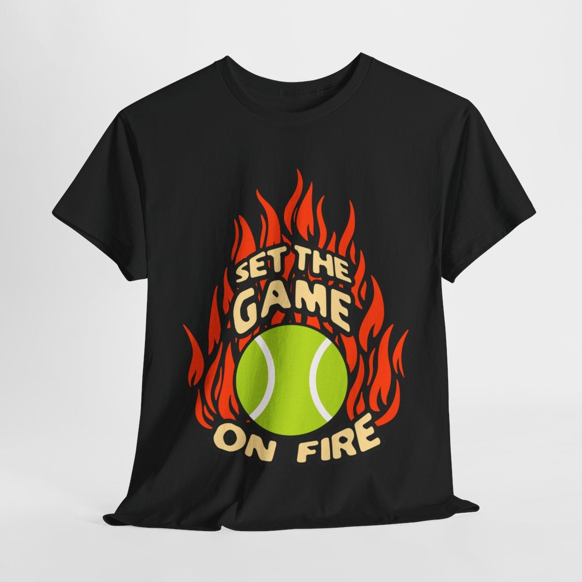 ON FIRE - Tennis (Kids Tee)