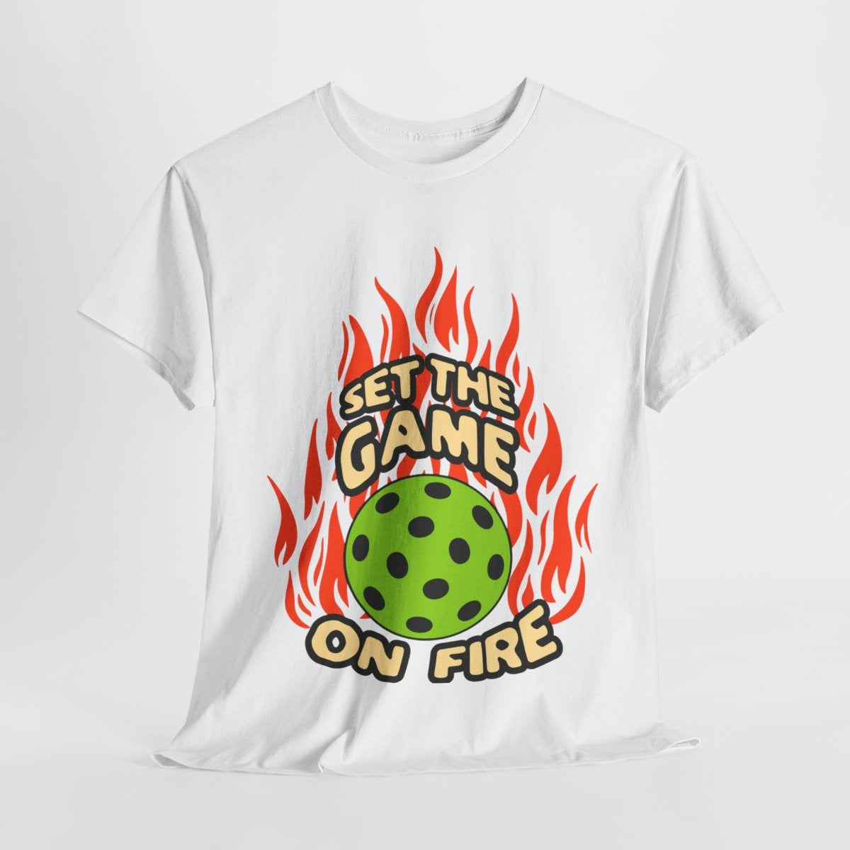 ON FIRE - Pickleball (Basic Tee)