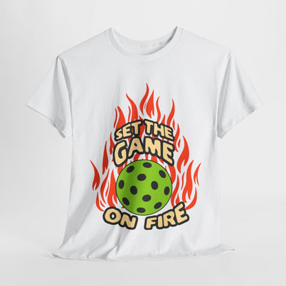 ON FIRE - Pickleball (Basic Tee)