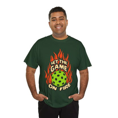 ON FIRE - Pickleball (Basic Tee)
