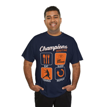 CHAMPIONS ROUTINE - Tennis Basic Tee