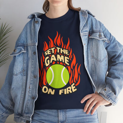 ON FIRE - Tennis Basic Tee