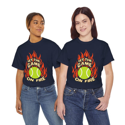 ON FIRE - Tennis Basic Tee