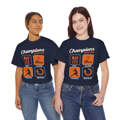 CHAMPIONS ROUTINE - Tennis Basic Tee
