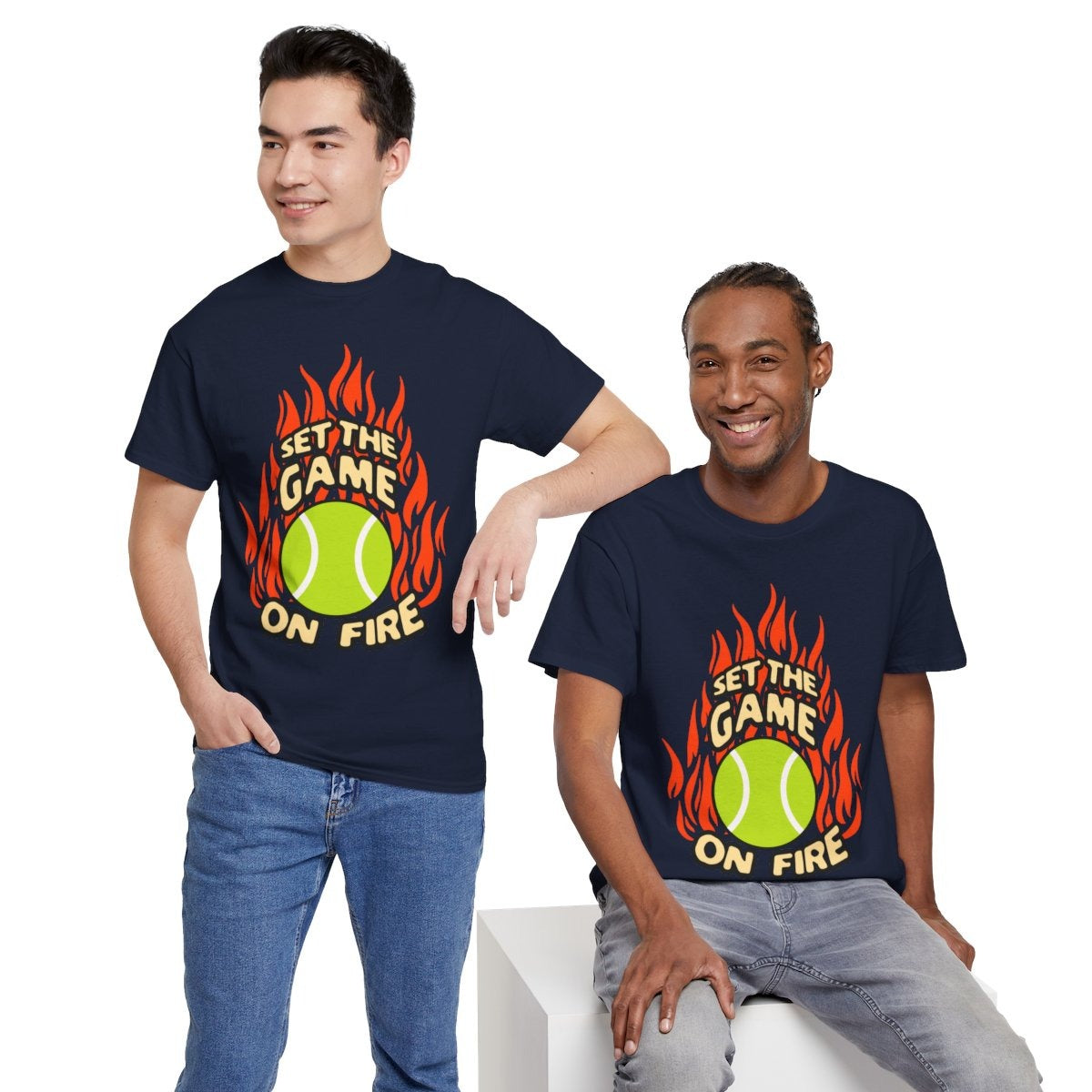 ON FIRE - Tennis Basic Tee