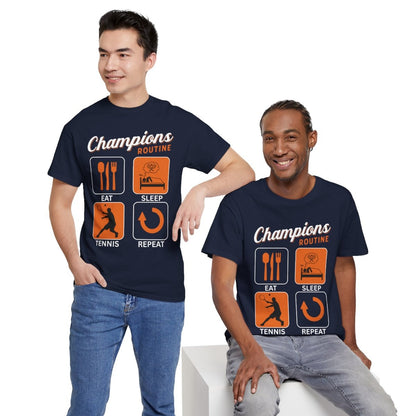 CHAMPIONS ROUTINE - Tennis Basic Tee
