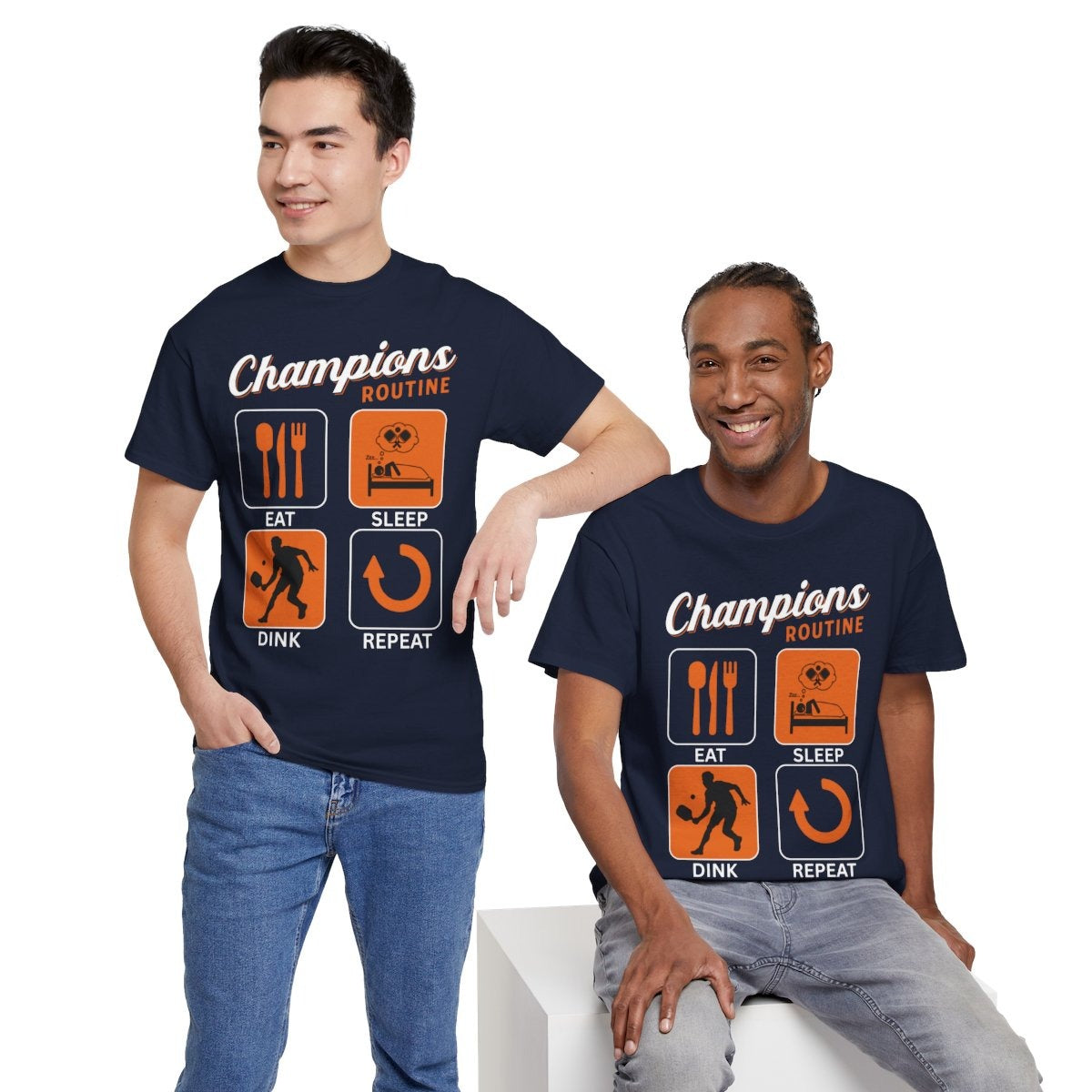 CHAMPIONS ROUTINE - Pickleball (Basic Tee)
