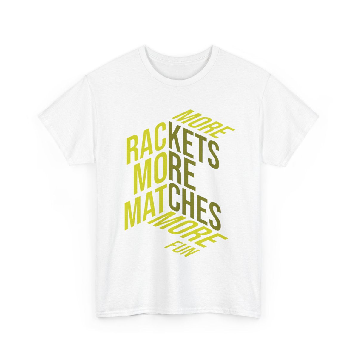 MORE RACKETS  - Tennis (Kids Tee)