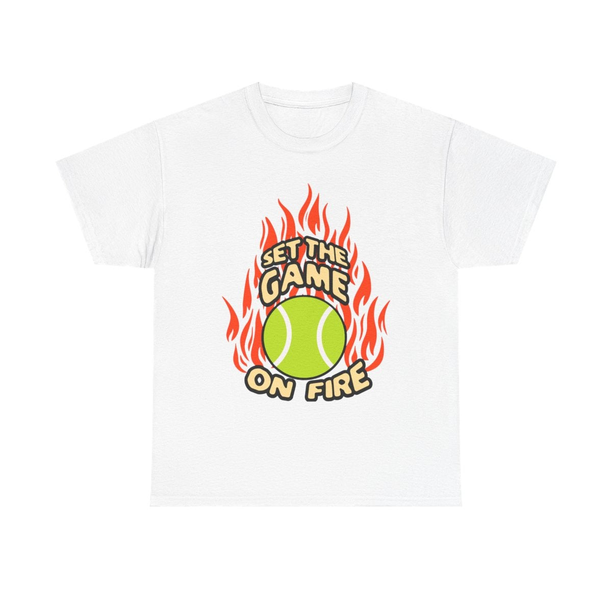ON FIRE - Tennis (Kids Tee)