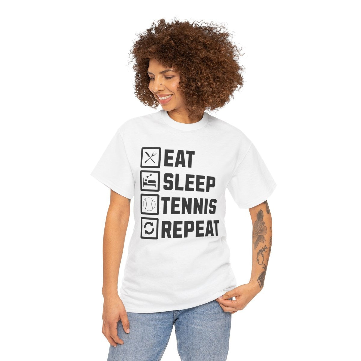REPEAT 2 - Tennis Basic Tee