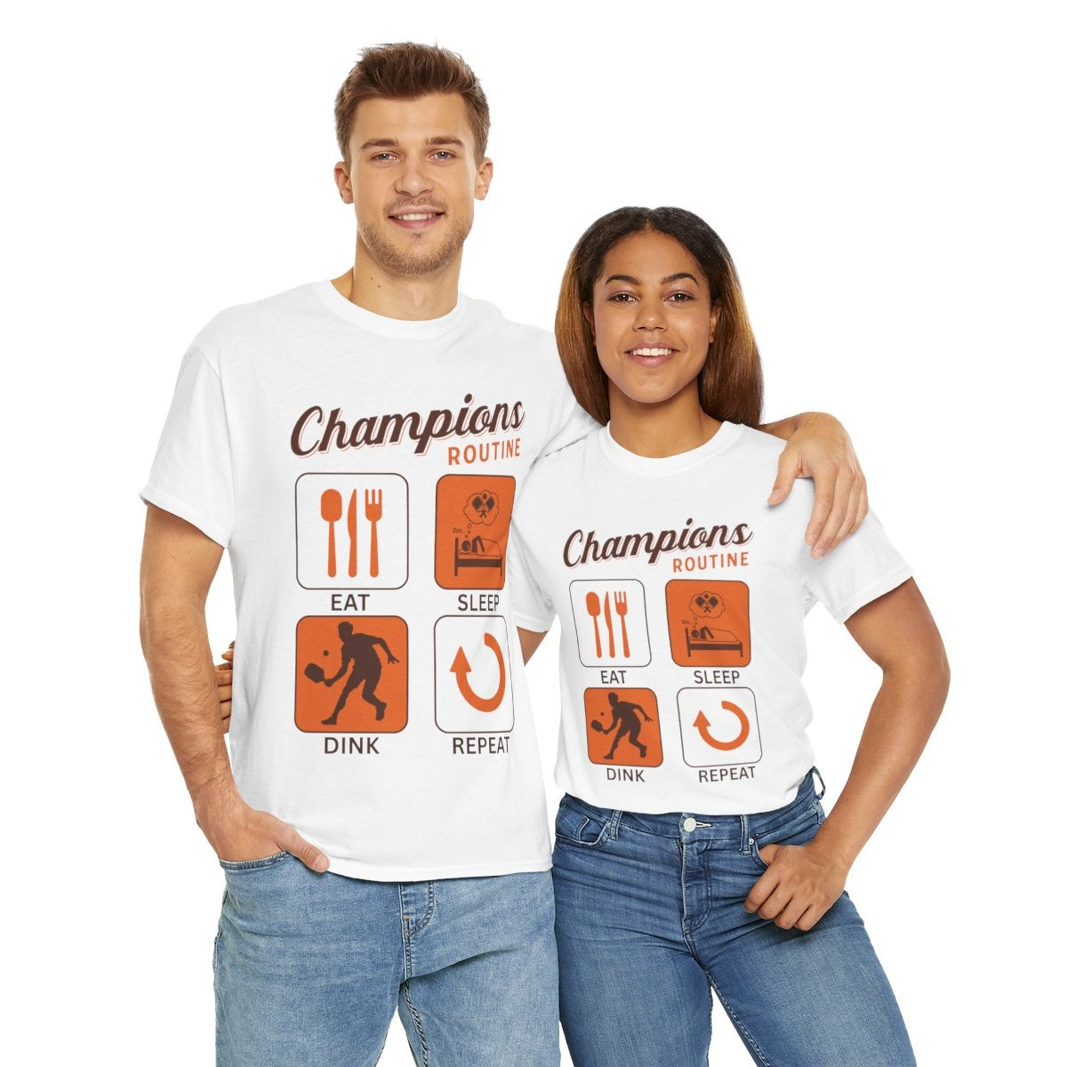 CHAMPIONS ROUTINE - Pickleball (Basic Tee)