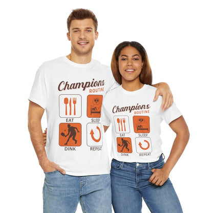 CHAMPIONS ROUTINE - Pickleball (Basic Tee)