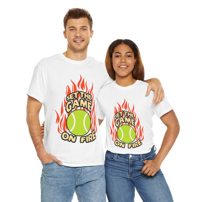 ON FIRE - Tennis Basic Tee