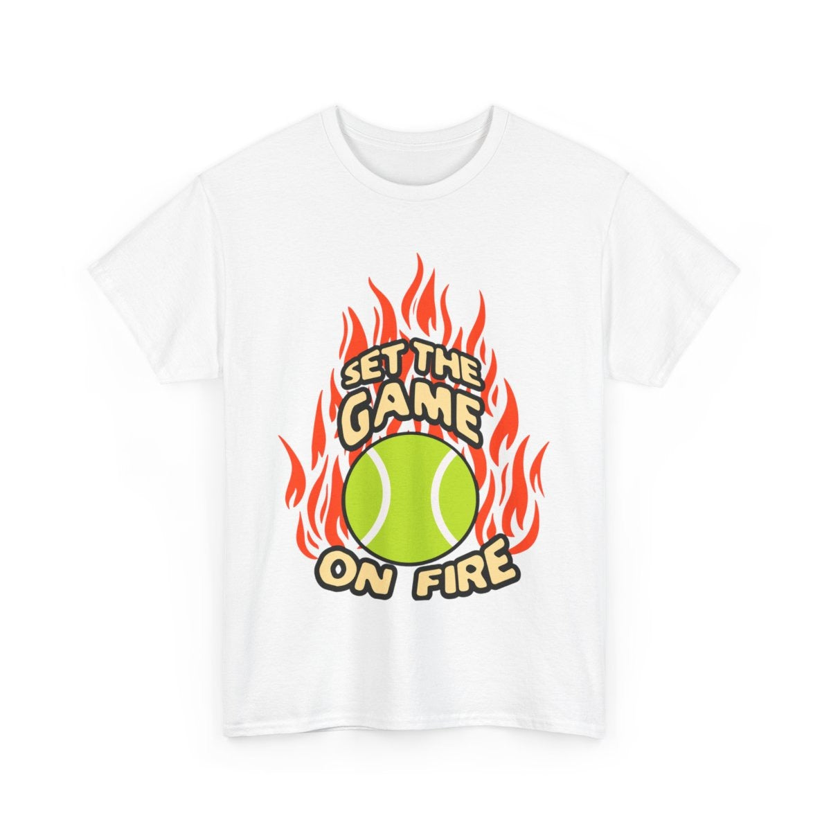 ON FIRE - Tennis (Kids Tee)
